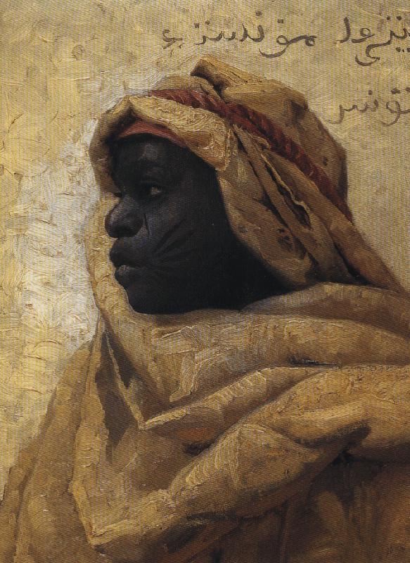 Peder Monsted Portrait of a Nubian China oil painting art
